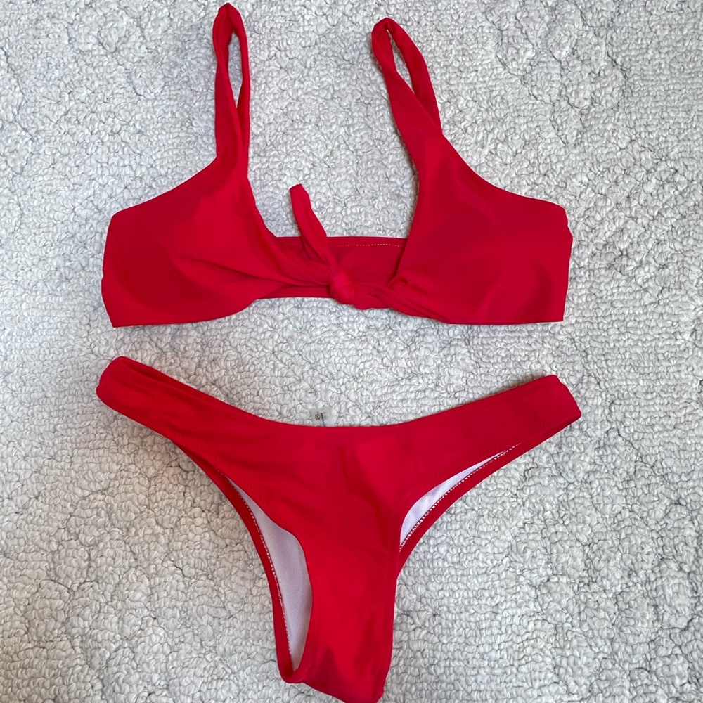 Zaful Red Bikini Set (S)